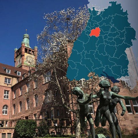 Symbolbild Wahlkreis 279 Pforzheim Bundestagswahl 2021 in Baden-Württemberg