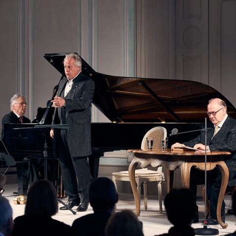 Christoph Prégardien (Tenor), Udo Samel (Sprecher), Hartmut Höll (Klavier)