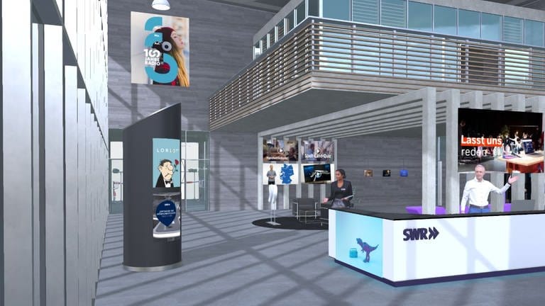 Das Foyer in SWR Virtuell