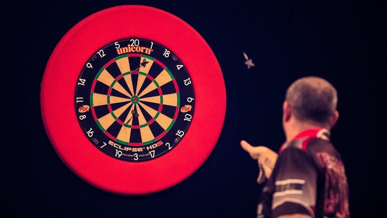 Darts WM 2023 Regeln Kostüme Ally Pally Gabriel Gaga Clemens