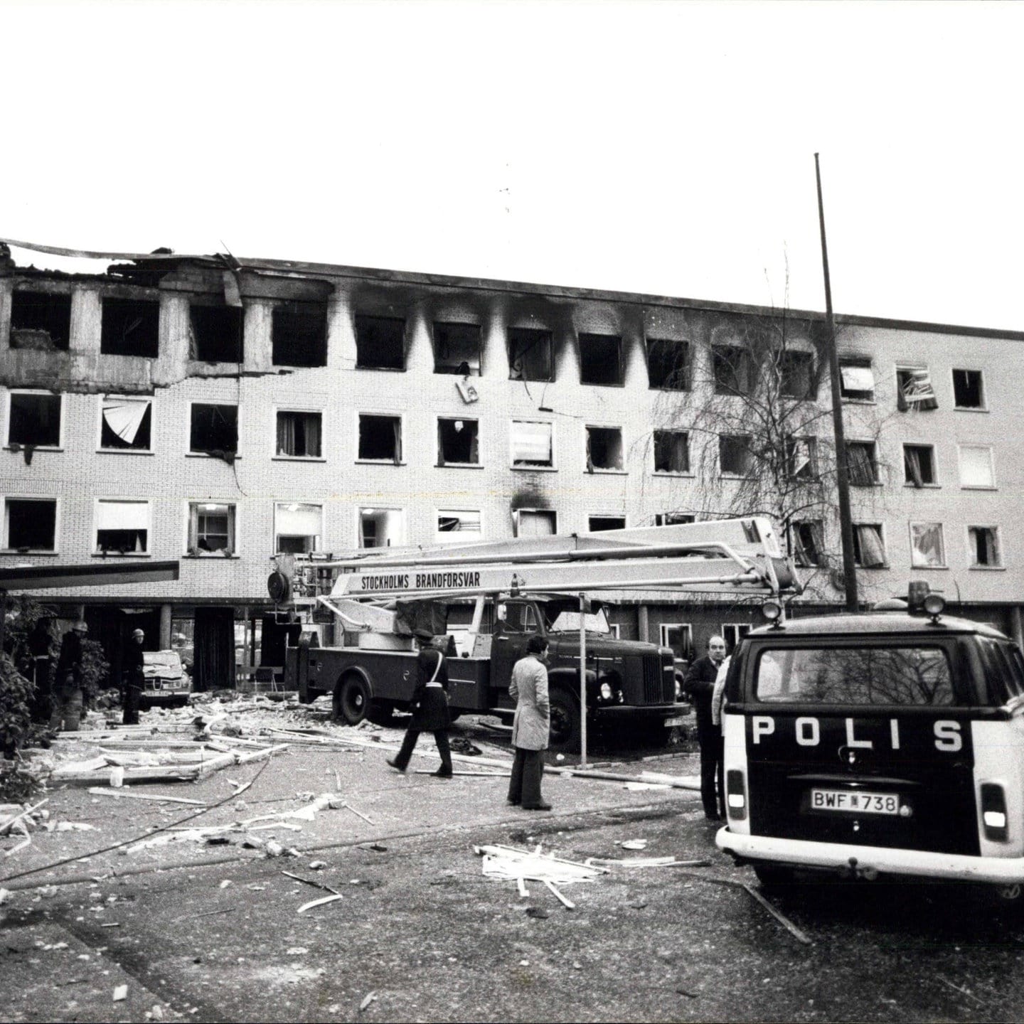 Geiselnahme Überfall auf deutsche Botschaft in Stockholm 24 4 1975