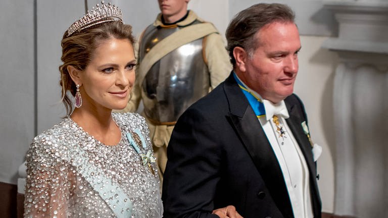 Prinzessin Madeleine von Schweden und ihr Ehemann Chris O' Neill.