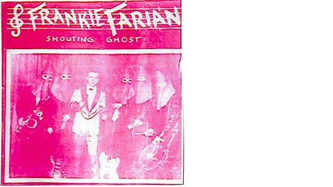 Frank Farians Plattencover "Shouting Ghost" von 1963.