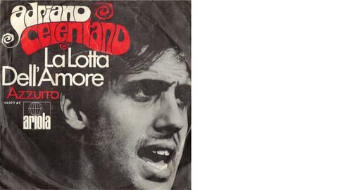 Cover der Schallplatte Azzuro von Adriano Celentano  (Foto: SWR, Label: Ariola)