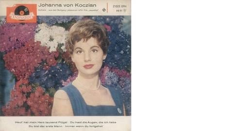 Plattencover Johanna von Koczian (Foto: SWR, Polydor (Coverscan) -)