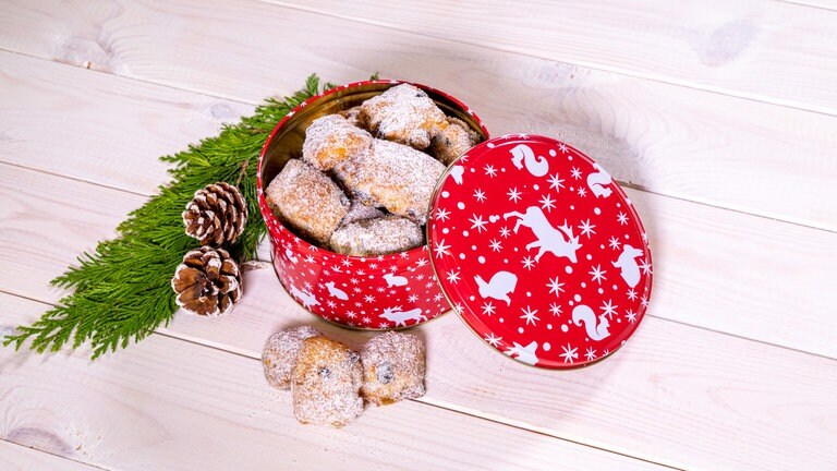 Rezept Stollenkonfekt Mit Marzipan Swr