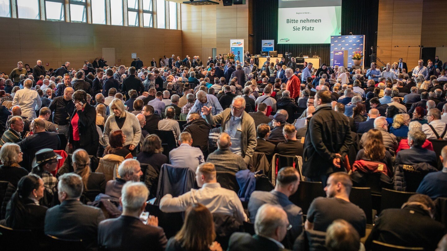 Gro Es Chaos Beim Parteitag Der Afd Bw In Rottweil Swr Aktuell