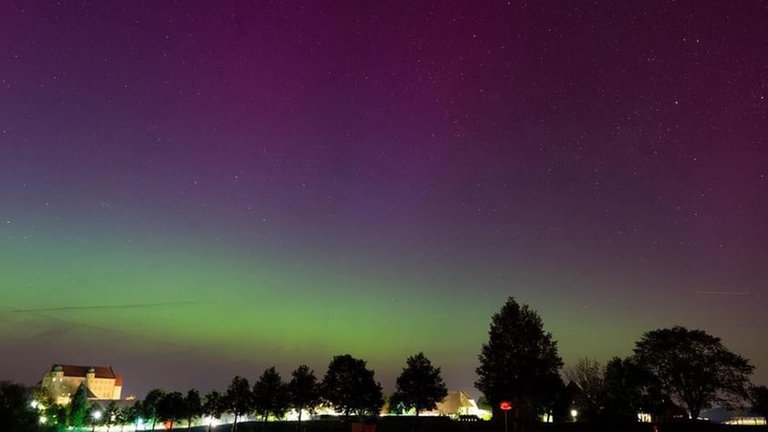 Polarlichter Am Himmel Ber Baden W Rttemberg Zu Sehen Swr Aktuell