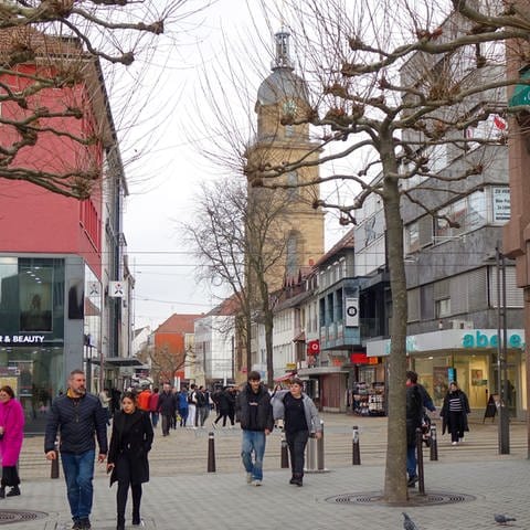 Einkaufen in der Heilbronner Innenstadt (Foto: SWR, Simon Bendel)