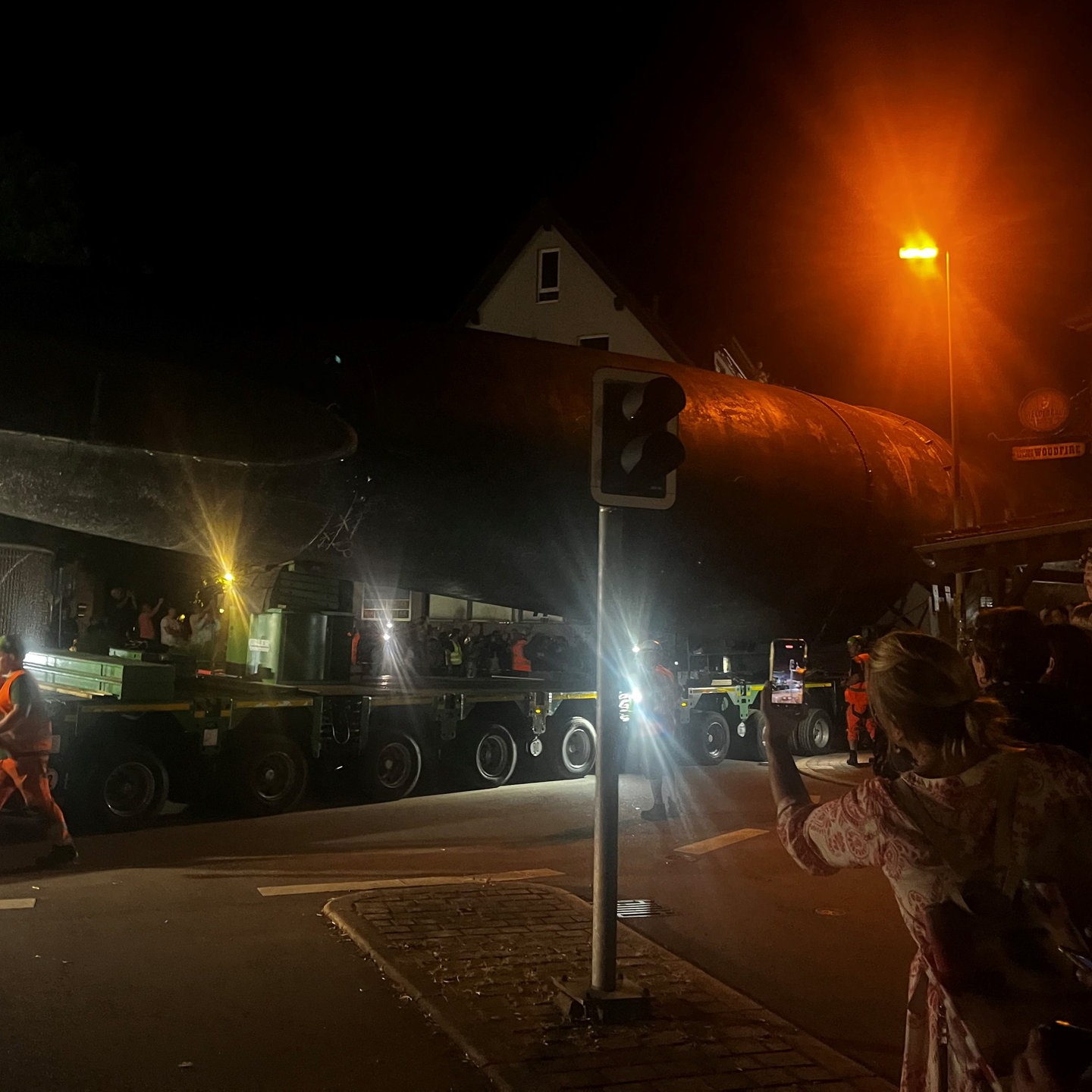 Ausrangiertes U Boot U17 Meistert Nachtetappe In Bad Rappenau SWR Aktuell