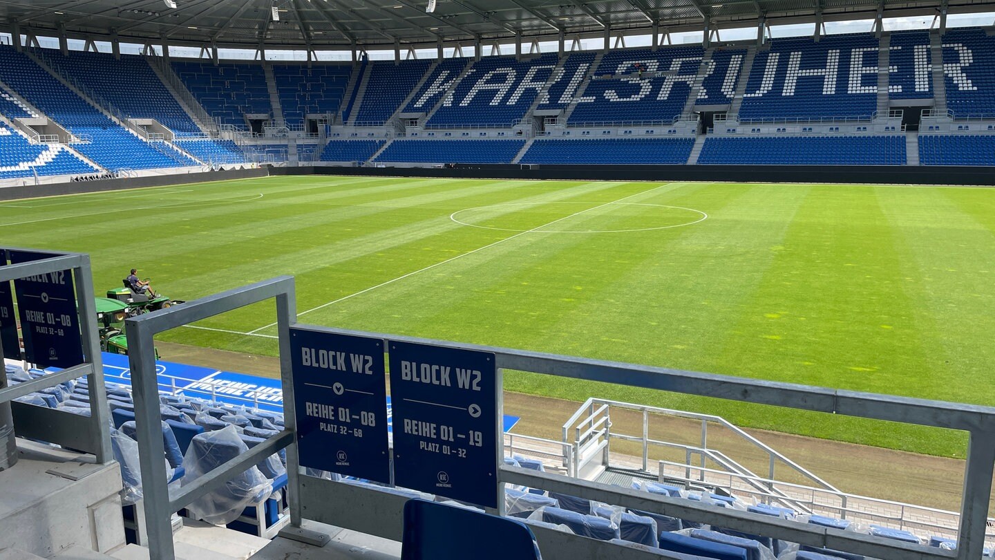 Ksc Gegen Liverpool Im Wildpark Stadion Noch Nicht Ganz Fertig Swr