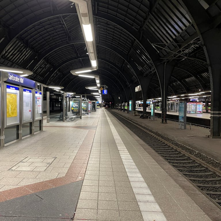 Bahnstreik: Zugausfälle und Verspätungen auch in Karlsruhe