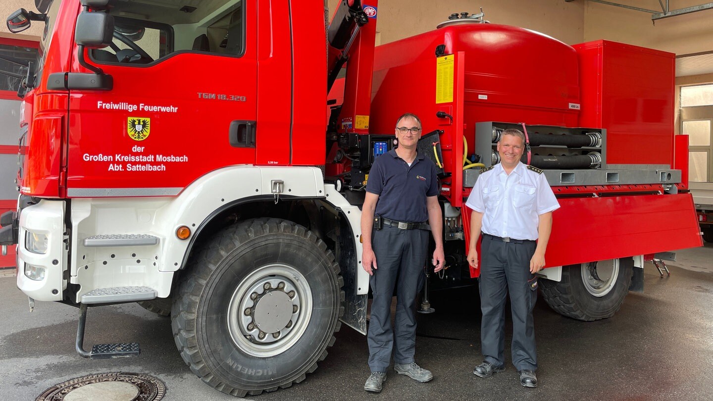 Odenwald Neue Technik Gegen Waldbr Nde Feuerwehren R Sten Sich Swr