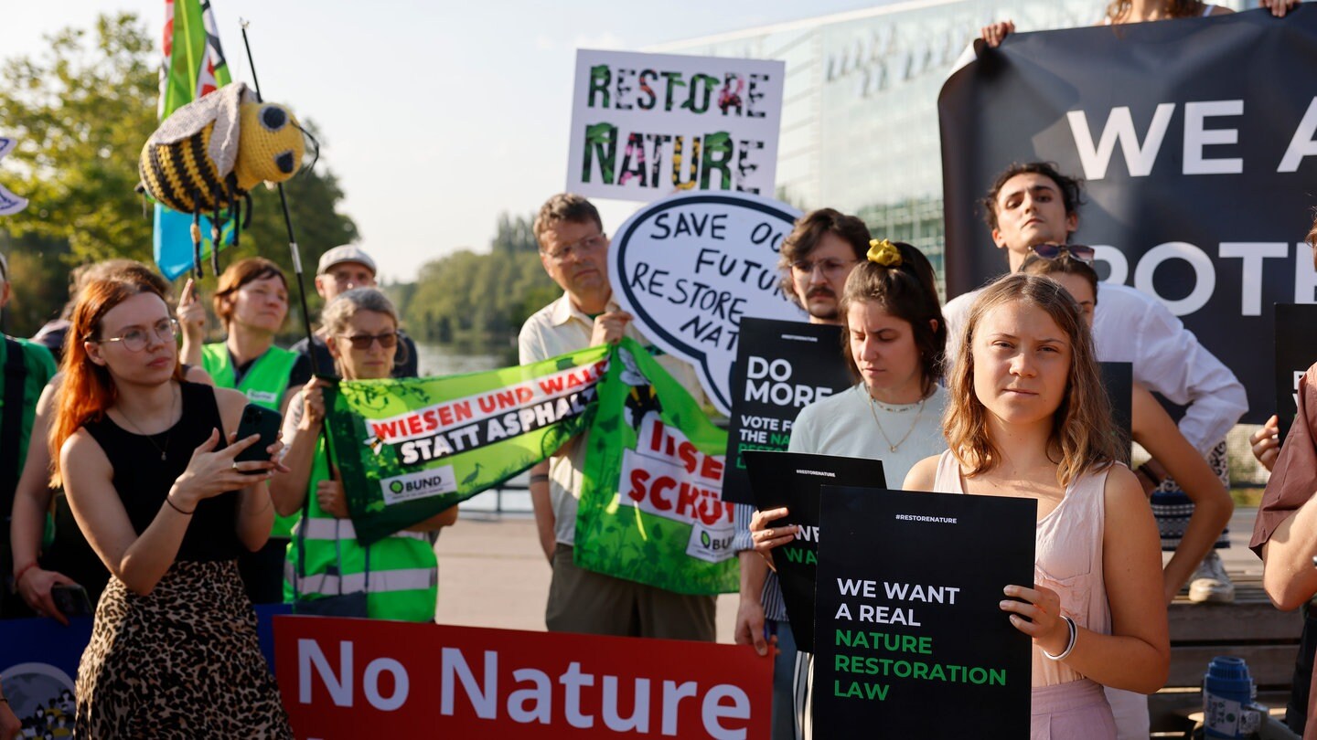 Eu Naturschutzgesetz Demos Von Bauern Und Aktivisten In Stra Burg