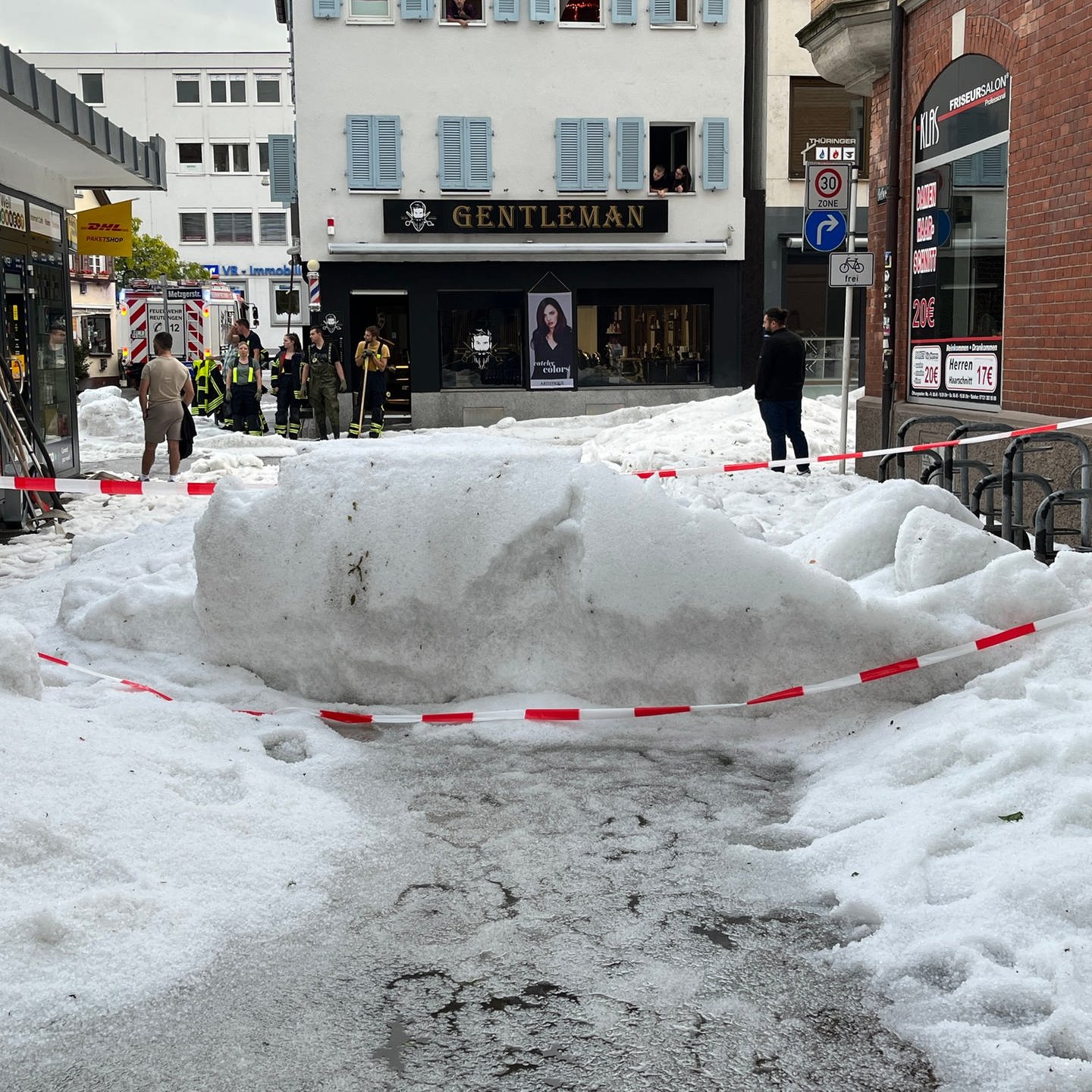 Reutlingen Nach Hagel Und Berschwemmung Wie Im Winter Swr Aktuell