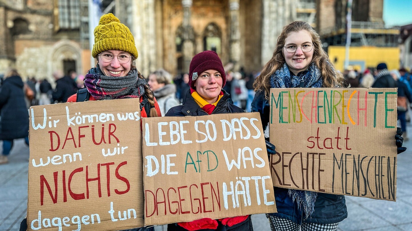 Rund 10 000 Menschen Bei Demo Gegen Rechts In Ulm SWR Aktuell