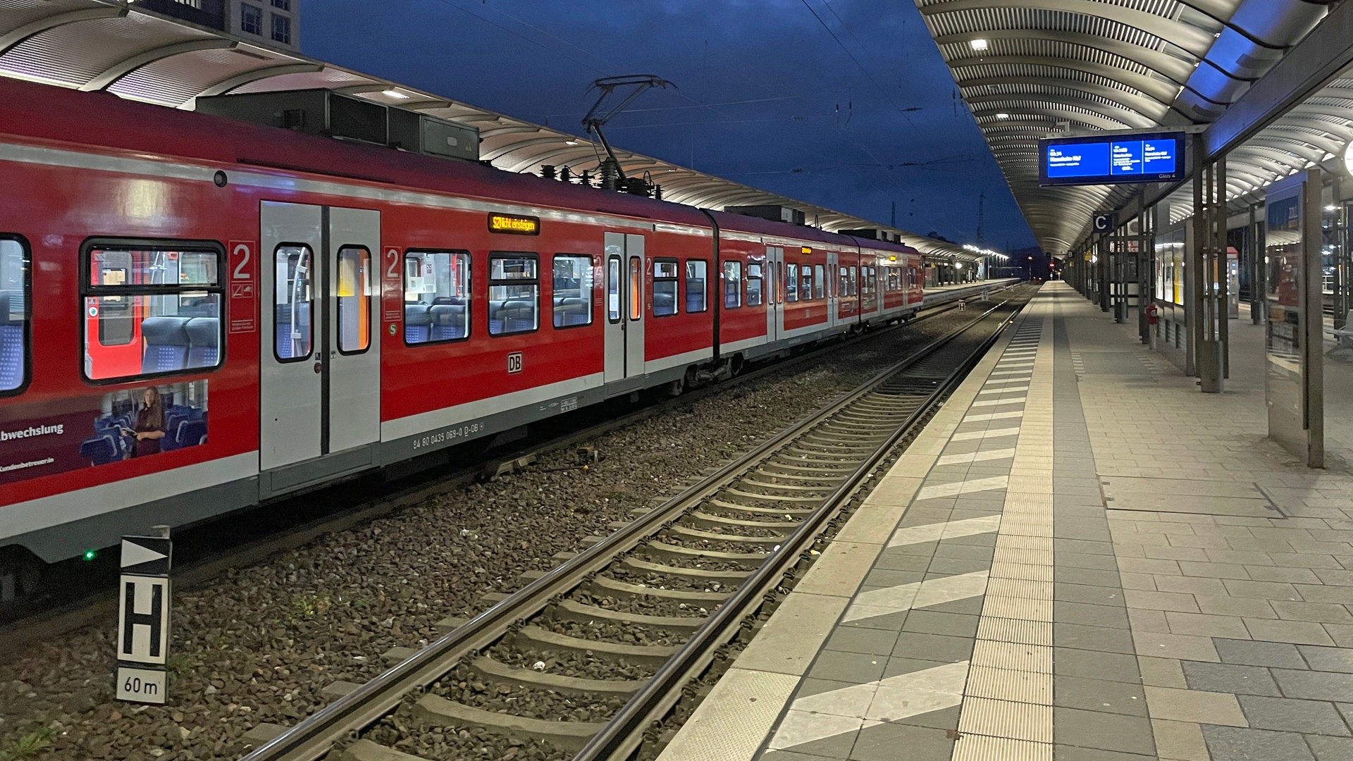 Streik der Lokführer Auswirkungen am Hauptbahnhof Kaiserslautern SWR