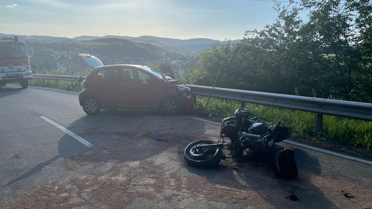 Tödlicher Unfall bei Kusel 64 jähriger Motorradfahrer gestorben SWR