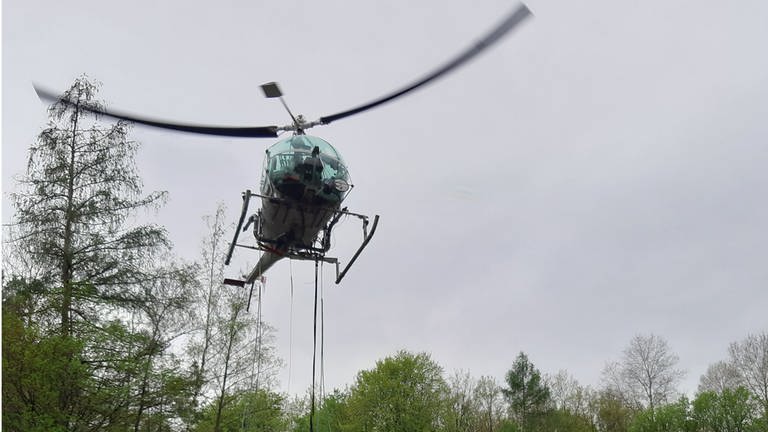 Katastrophenschutz Germersheim - Hubschrauber 1