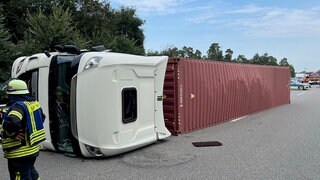 Umgekippter Lkw Auf B9 Bei Speyer Sperrung Aufgehoben SWR Aktuell