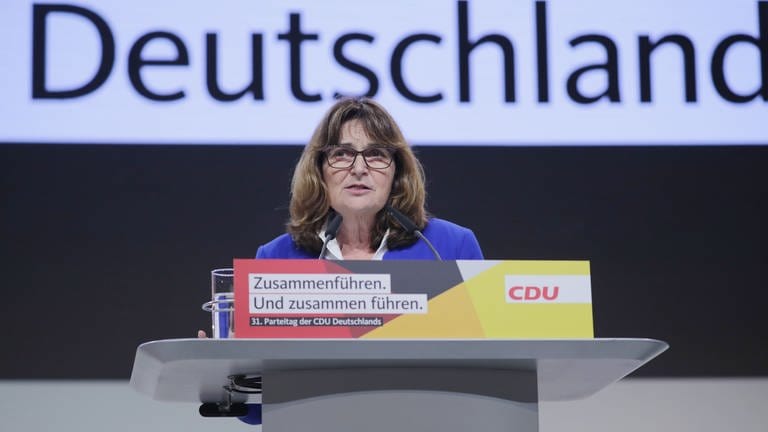Das Direktmandat im Wahlkreis 198 Ahrweiler geht an Mechthild Heil von der CDU. (Foto: dpa Bildfunk, picture alliance/dpa | Kay Nietfeld)