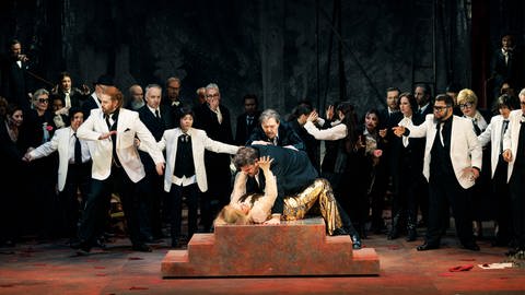 Die Oper „Tannhäuser und der Sängerkrieg auf Wartburg“ am Badischen Staatstheater Karlsruhe