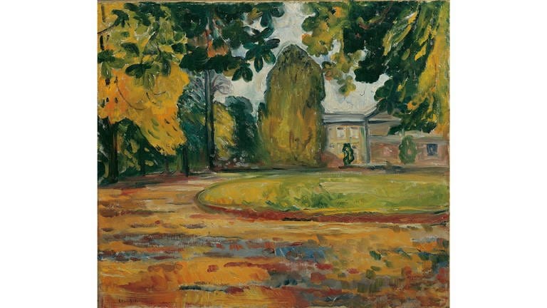 Edvard Munch, Park in Kösen, 1906