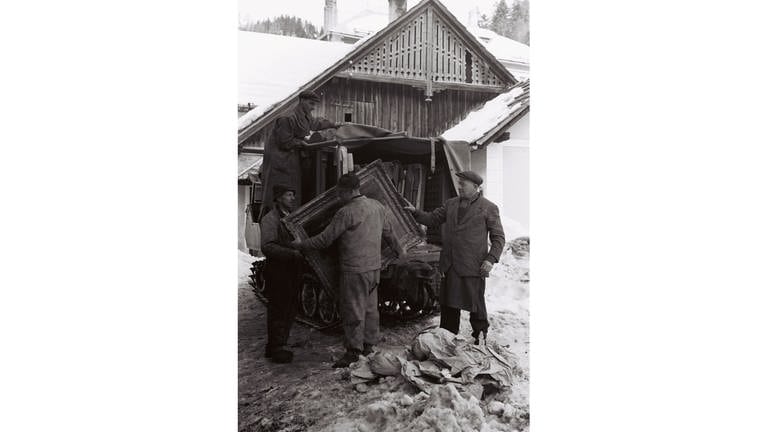 Kunsttransporte Salzbergwerk Altaussee, 194344