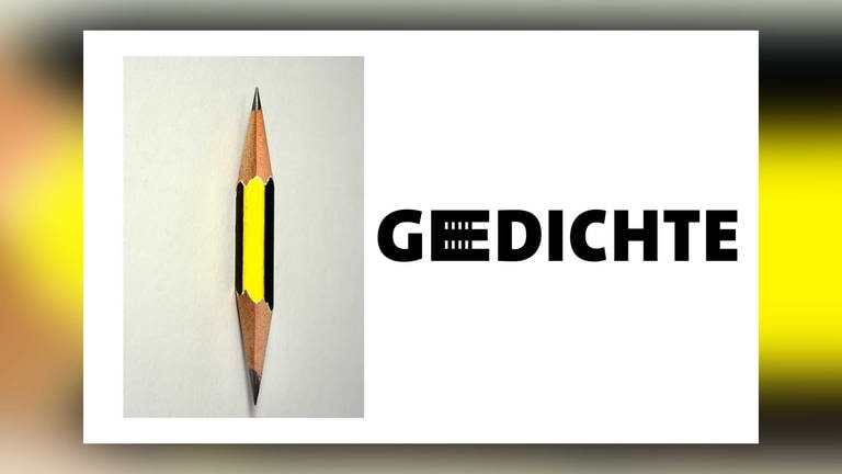 Bleistift mit zwei Spitzen