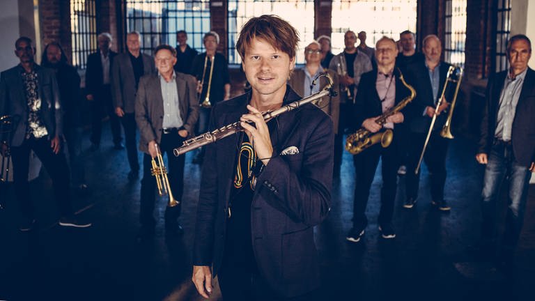 Magnus Lindgren mit SWR Big Band (Foto: SWR, Lena Semmelroggen)