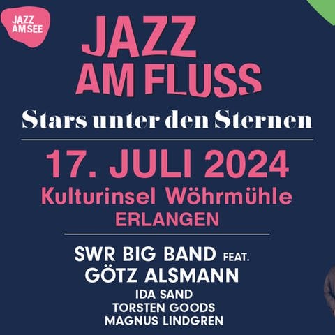 Poster - Jazz am Fluss (Foto: Pressestelle, Jazz am Fluss - Presse)