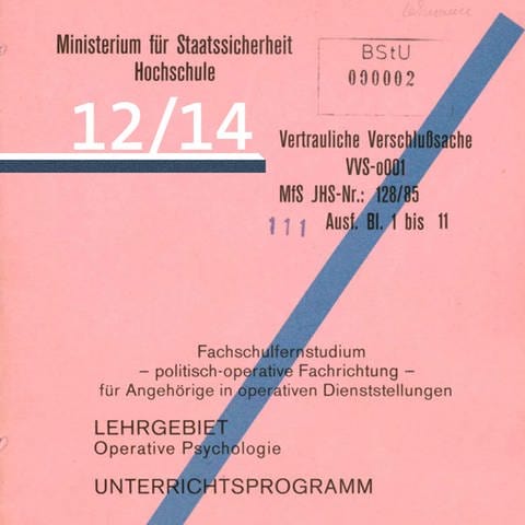Stasi-Akte Audiofolge 12