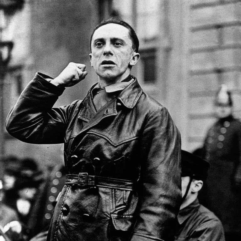 Reichspropagandaminister Joseph Goebbels 
