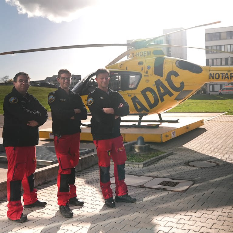 SWR Dokureihe "Die Unfallklinik" zeigt den Alltag in der Zentralen Notaufnahme der BG Klinik Ludwigshafen und Hubschrauber-Rettungseinsätze mit Christoph 5