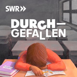 Podcast-Cover zum Doku-Podcast über Bildung: "Durchgefallen - Wie Schule uns als Gesellschaft spaltet"