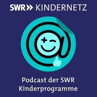 Das Logo SWR Kindernetz mit der Textzeile "Podcast der SWR Kinderprogramme"