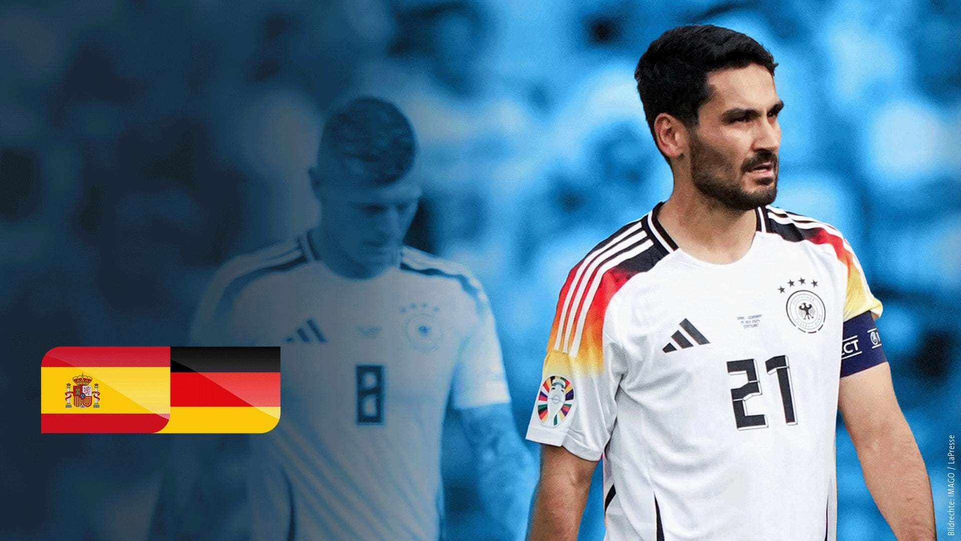 Spanien gegen Deutschland - die Highlights