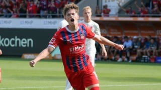 Fußballprofi Paul Wanner vom 1. FC Heidenheim