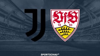 Logo Juventus Turin gegen VfB Stuttgart