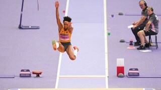 Mihambo bei den Olympischen Spielen in Paris 2024