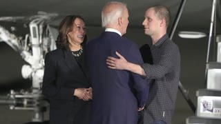 Biden und Harris empfangen den Journalisten Gershkovich nach Gefangenenaustausch