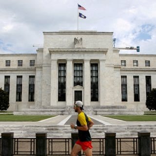 Das Gebäude der US-Notenbank Fed in Washington, D.C.