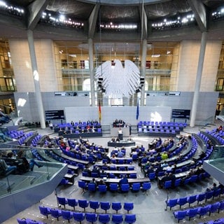 Blick in den Bundestag (Archivbild: 24.10.2024)