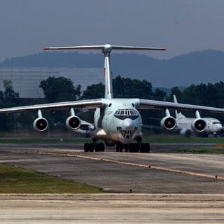 il-76 der russischen Luftwaffe