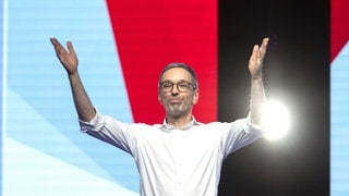 Herbert Kickl bei einem Wahlkampfauftritt in Graz (Österreich) im September 2024.