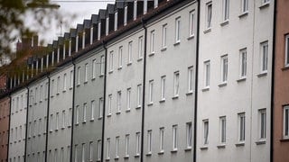 Wohnhäuser im Münchner Stadtteil Schwabing