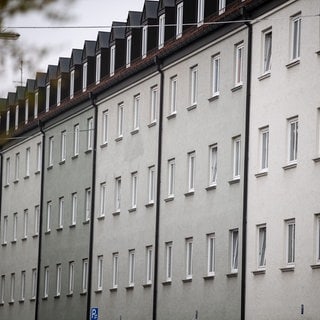 Wohnhäuser im Münchner Stadtteil Schwabing