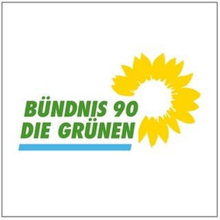 Das Parteilogo von den Grünen.