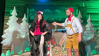 Hänsel und Gretel alias Martin Tschaki und Simon Schafheitle