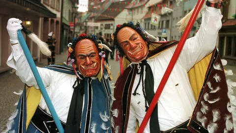 Federahannes bei der Fasnacht in Rottweil